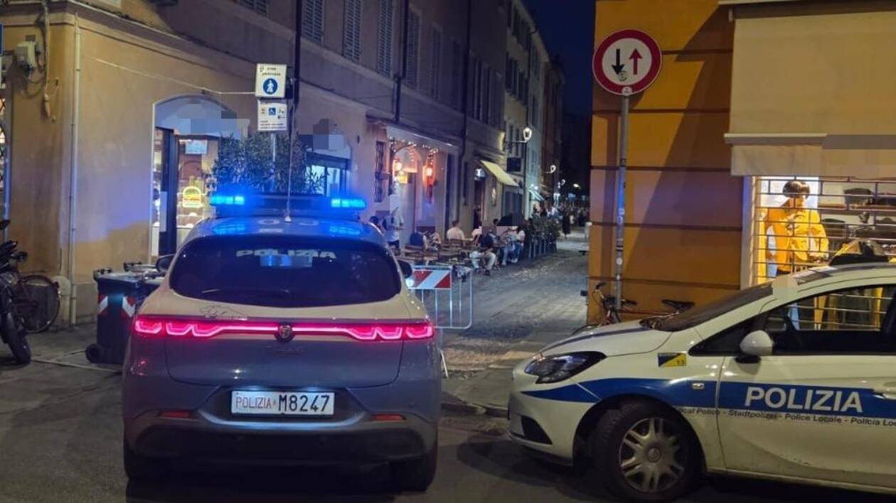Movida a Modena, controlli anche da parte della polizia di Stato