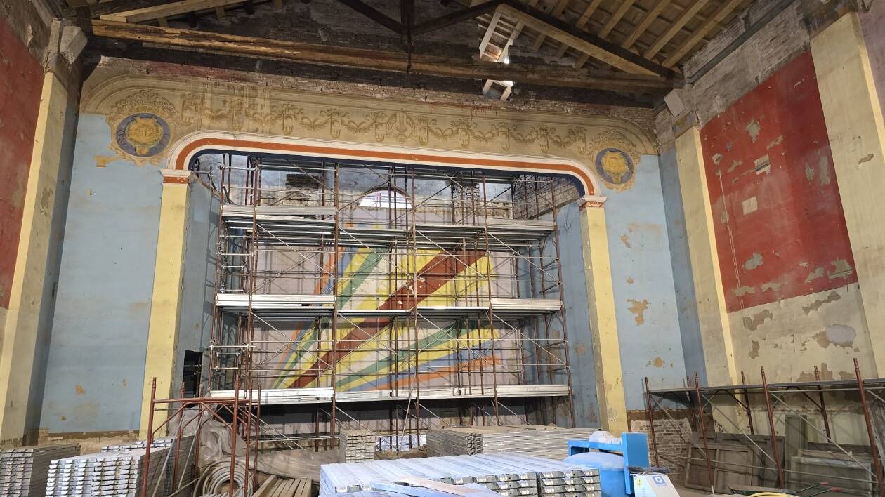 Politeama Sassuolo, lavori verso la conclusione, si apre la fase di completamento