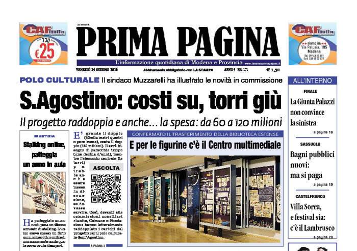 Prima Pagina - Venerdì 24 Giugno 2016