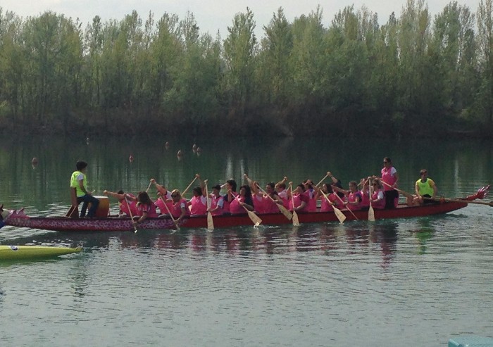 Campogalliano: Con 'In the pink', in barca insieme contro il tumore al seno