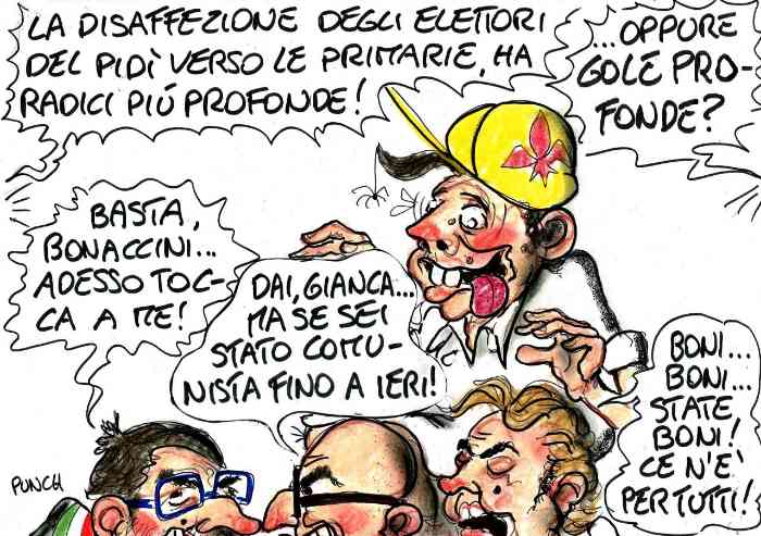 Pd, gole profonde...