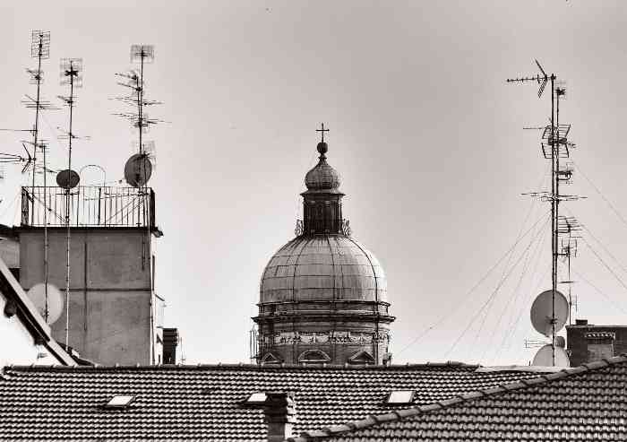 Scatto d'autore: la cupola della chiesa del voto