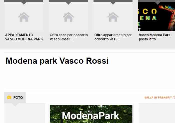 Vasco Modena Park, c'è chi ne approfitta: 'Affitto appartamento a 1000 euro e stanza a 600'