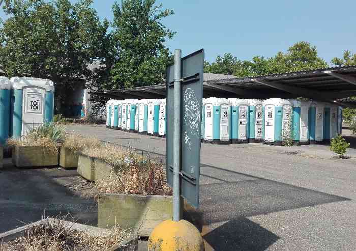 Vasco Modena Park, un parcheggio....per bagni