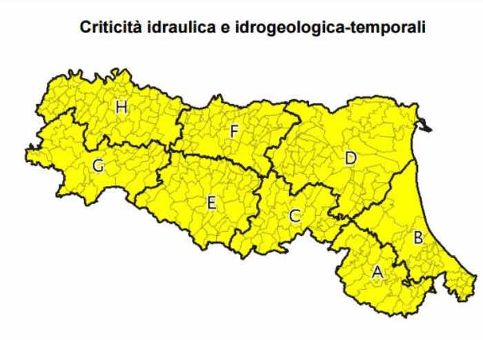 Allerta maltempo: arrivano temporali al nord
