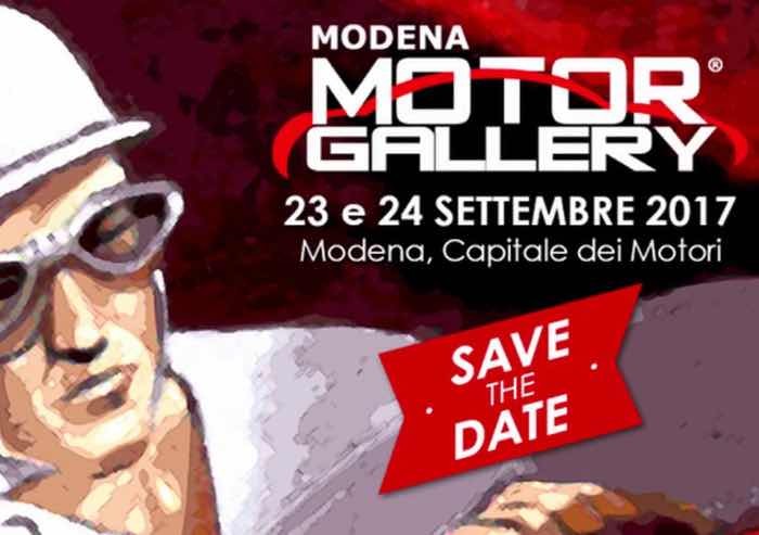 A Modena il 23 e 24 settembre il Motor Gallery 2017