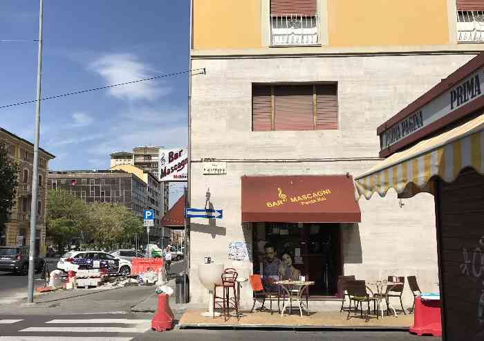 Ciclabile, spostato il chiosco su via Mascagni