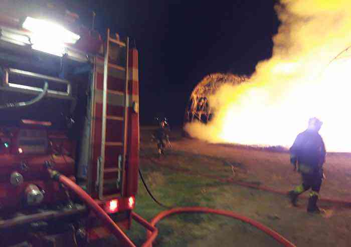Rogo in azienda agricola, a fuoco deiezioni animali