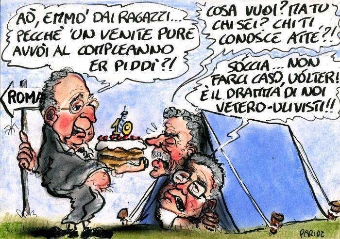 Pd, compleanno amarissimo