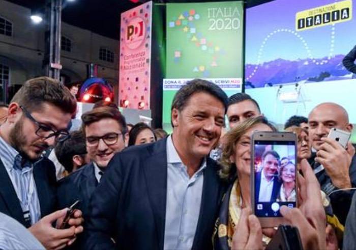 Pd, Renzi: no veti al centro e no veti alla nostra sinistra