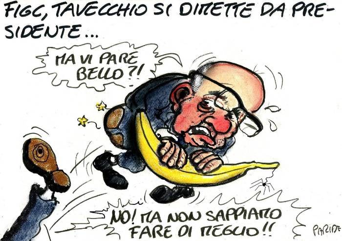 Tavecchio se ne va