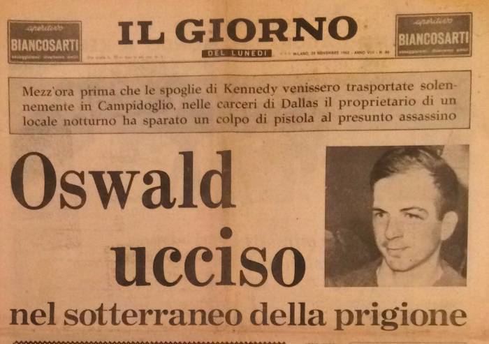 Omicidio Kennedy, 54 anni fa moriva Lee Harvey Oswald