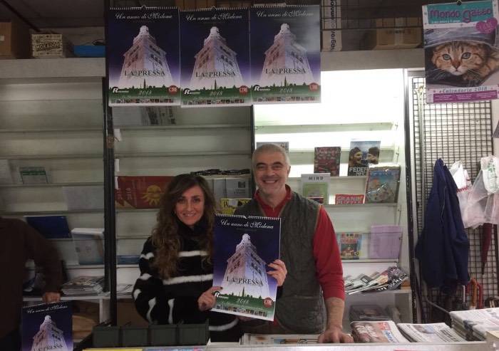 Ecco il calendario de La Pressa per l'edicolante de La Rotonda