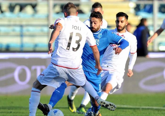 Carpi, sconfitta 1-0 e rabbia ad Empoli
