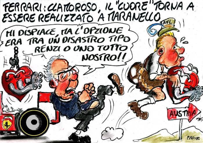 Ferrari, il cuore torna a Maranello