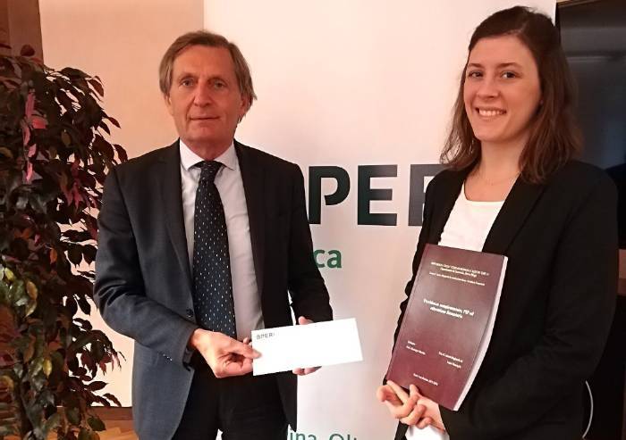 Bper, assegnato il premio di studio 'Guido Monzani'