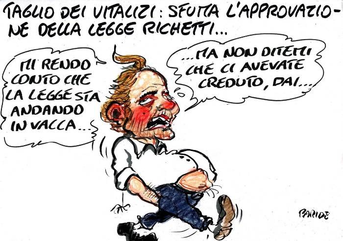 Taglio dei vitalizi: ma ci avete creduto?