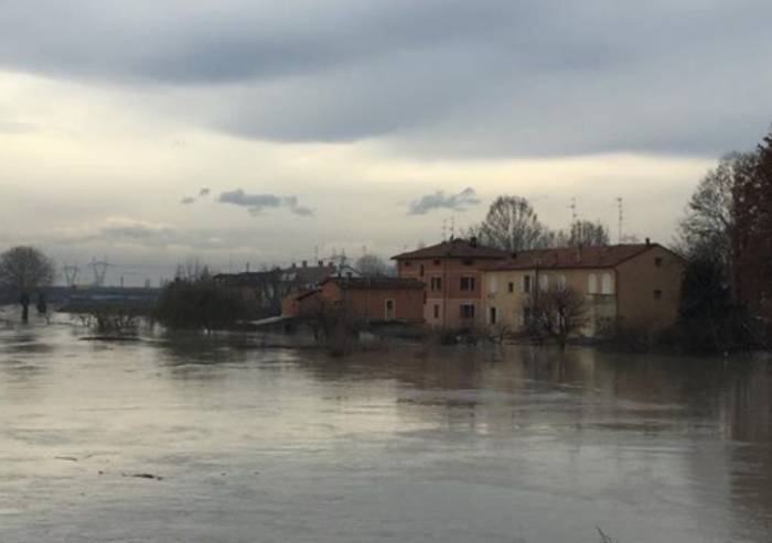 Piena fiumi, aprono i punti di accoglienza nel carpigiano