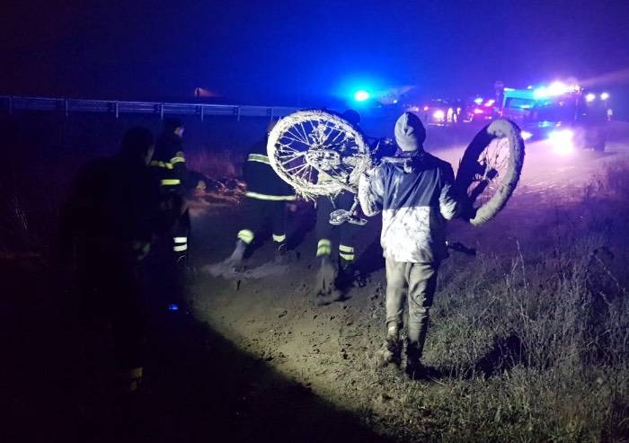 Due 18enni si perdono sull'argine del Secchia: salvati