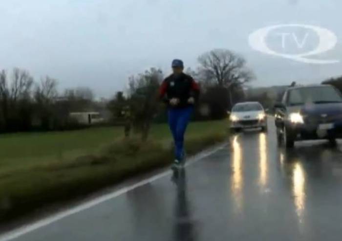 Di corsa (in diretta TV), per i lavoratori Castelfrigo