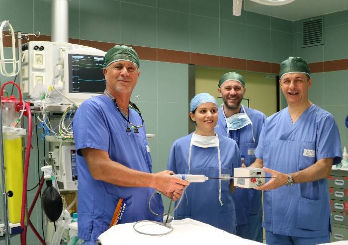 Chirurgia pediatrica: un braccio meccanico per laparoscopia