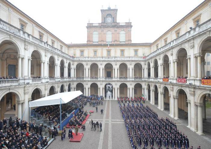 Giura il 199esimo corso 'Osare' dell'Accademia Militare