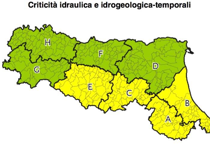 Previsto in nottata un marcato calo delle temperature