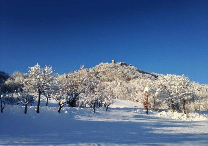 In Emilia-Romagna torna la neve anche a bassa quota