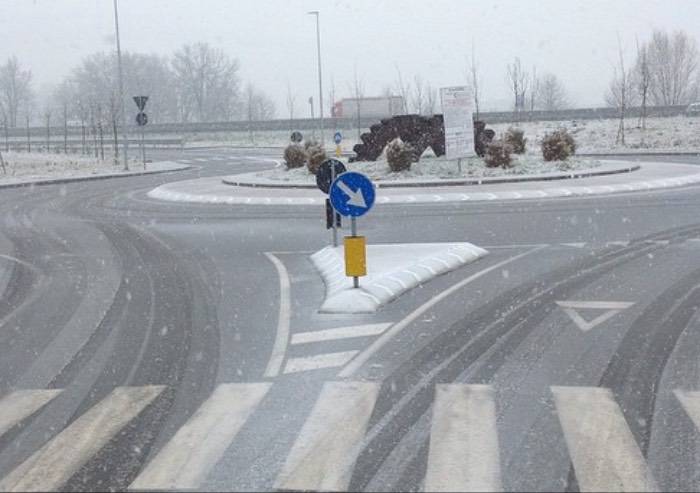 ER, allerta meteo, probabili nevicate anche in città