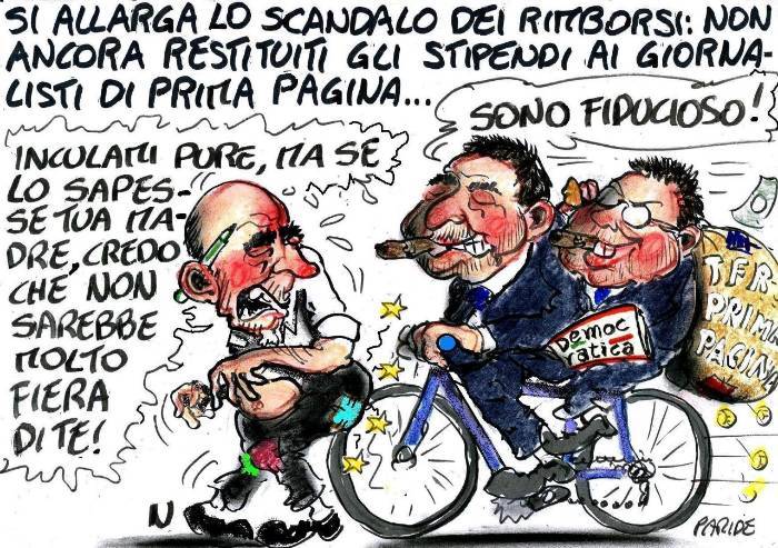 Rimborsi M5S e il giornale nazionale del Pd