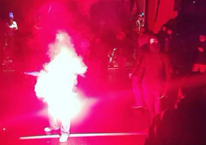'Modena covo di violenti antagonisti, e lo striscione offende la città'