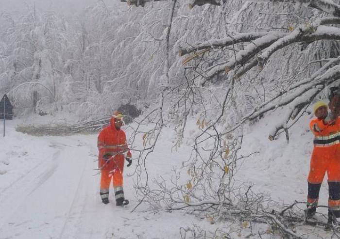 Gelo in appennino, 300 gruppi elettrogeni Enel pronti al black-out