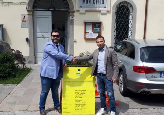 La fibra ottica arriva a Montecreto