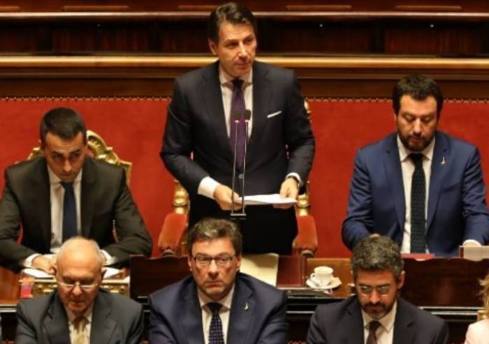 Senato, la fiducia al nuovo governo con 171 sì