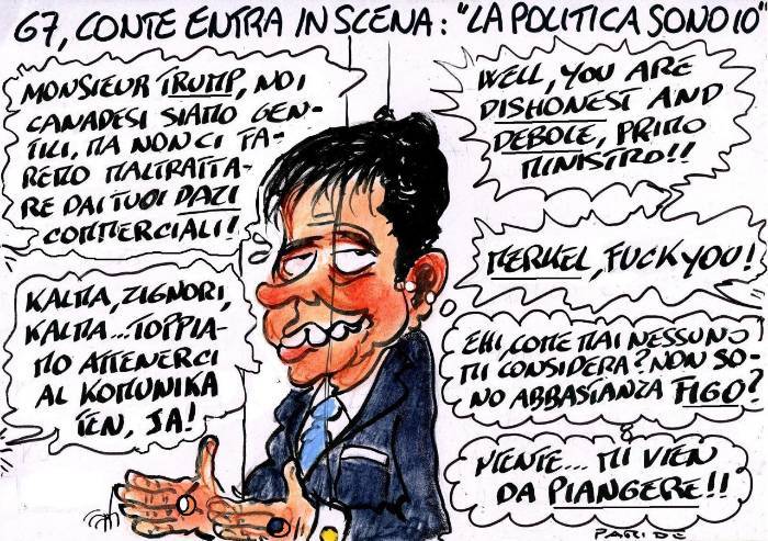 Son Conte e son bello, quasi faccio il modello