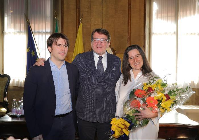 Mobastacemento oggi in bici insieme a triade Vandelli-Guerzoni-Filippi