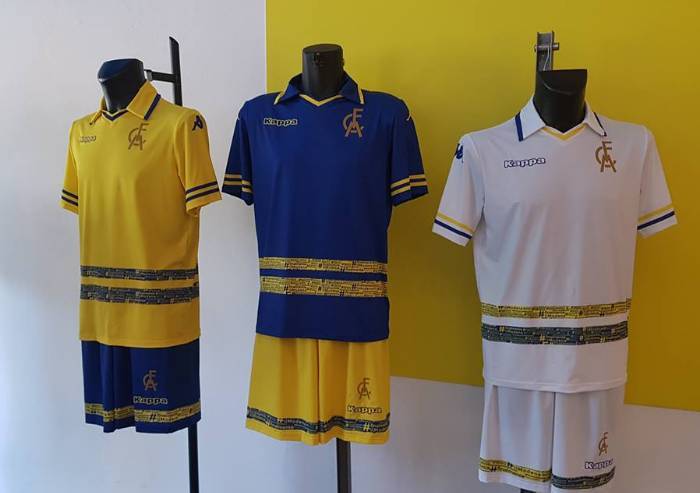 Il nuovo Modena giocherà vestito così