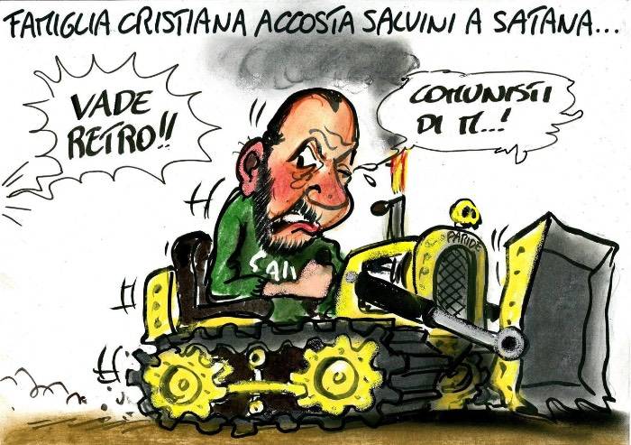 Salvini e Famiglia Cristiana