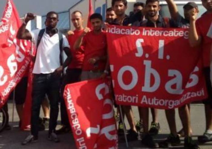 Camposanto, SiCobas in piazza contro 'i padroni del gruppo G.M.'