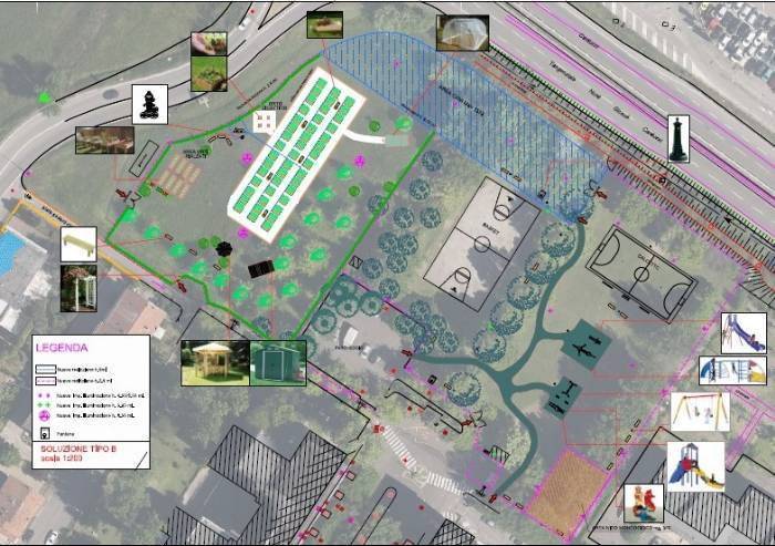 Viale Gramsci, altri 250mila euro nella riqualificazione del parco