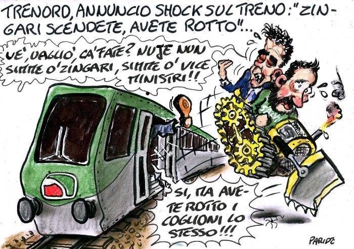 Giù dal treno