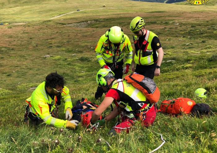 Appennino, Soccorso alpino in aiuto di due escursionisti
