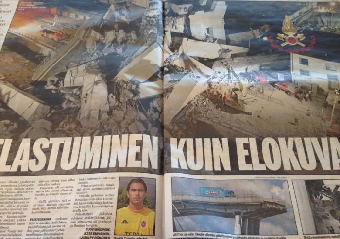 La tragedia di Genova e il paragone con la torre di Helsinki