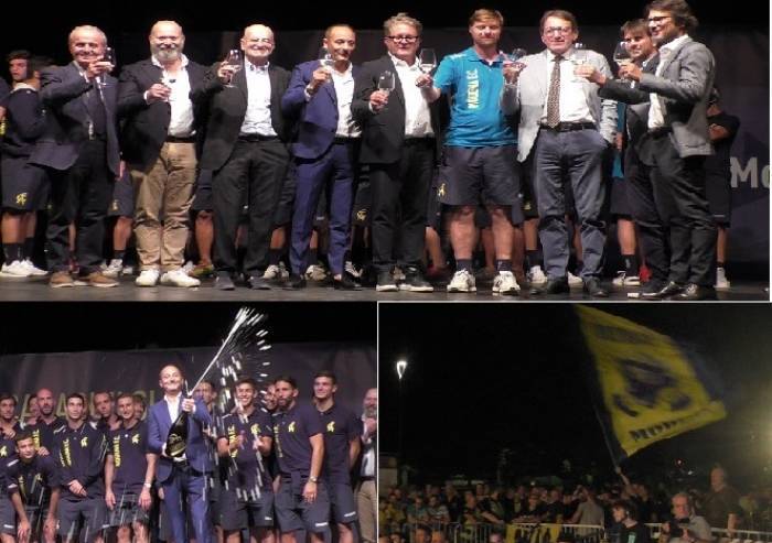 Brindisi al nuovo Modena, che pare già un po' vecchio