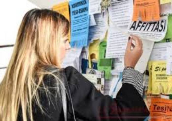 'Emergenza affitti per studenti fuori sede'