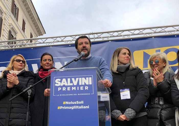 Sondaggi, la Lega vola al 32% e sorpassa M5S