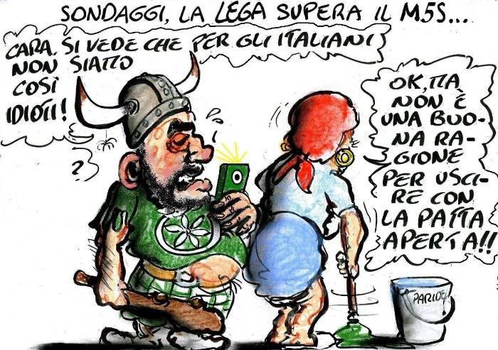 La Lega vola nei sondaggi