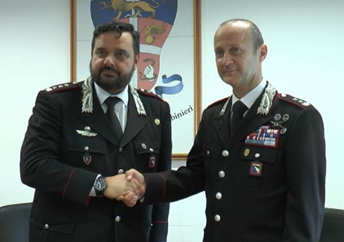 Il benvenuto al Colonnello Nencioni: 'Mi innamorerò di questa città'