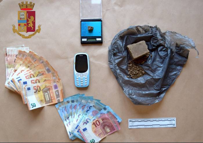 Parco delle Rimembranze, arrestato spacciatore tunisino