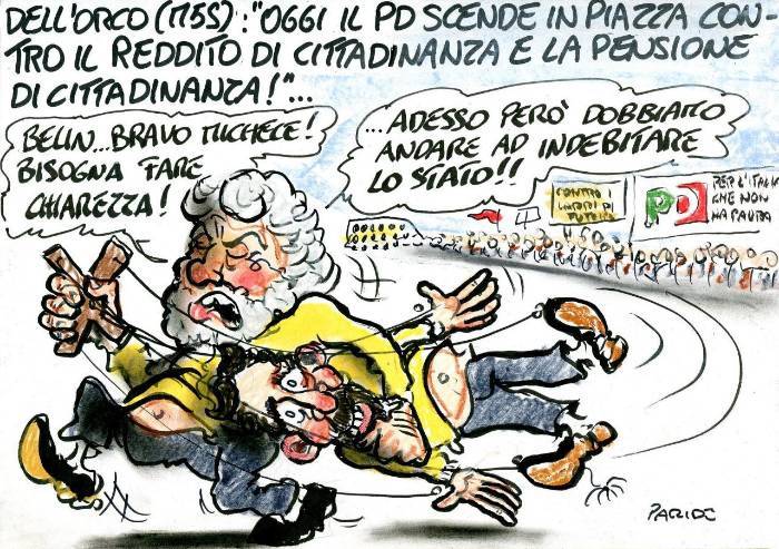 Dell'Orco e i debiti
